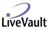 Livevault logo
